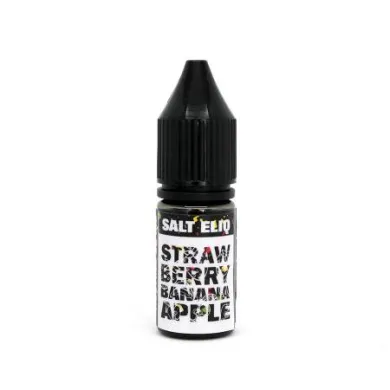 Рідина для електронних сигарет на основі сольового нікотину Black Triangle Salt - Upods Strawberry Banana Apple 10 ml 50 mg - фото 1