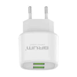 Зарядний пристрій BRUM - BM-S007 2.1 А (Білий)