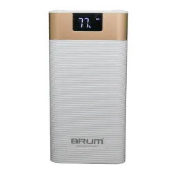 Універсальна мобільна батарея BRUM - BP006 16000 мАч (White)