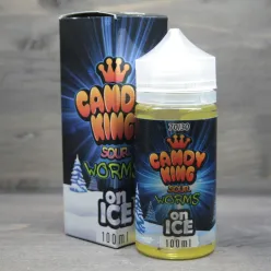 Рідина Candy King  - Sour Worms = ON ICE = 100ml  3mg