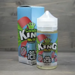 Рідина Candy King - ON ICE - Strawberry Belts 3 mg 100 ml