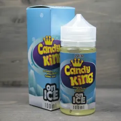Рідина Candy King - Strawberry Watermelon Bubblegum = ON ICE = 100ml  3mg
