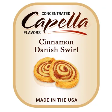 Ароматизатор Capella - Cinnamon Danish Swirl (Булочка с корицей) 5ml - фото 1