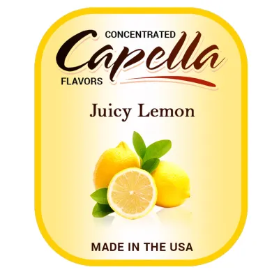 Ароматизатор Capella - Juicy Lemon (Соковитий лимон) 5ml - фото 1