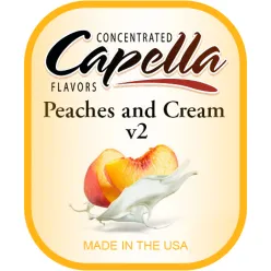 Ароматизатор Capella - Peaches and Cream (Персики з кремом) 5ml