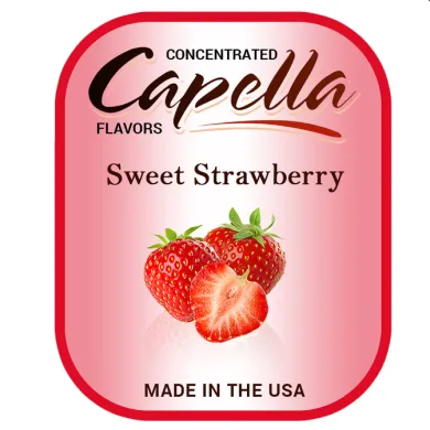 Ароматизатор Capella - Sweet Strawberry (Соковита полуниця) 5ml - фото 1