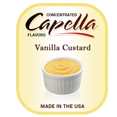 Ароматизатор Capella - Vanilla Custard (Ванільний крем) 5ml - фото 1