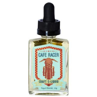 Жидкость для электронных сигарет Cafe Racer - Yogurt Bomb 0mg 30ml  - фото 1