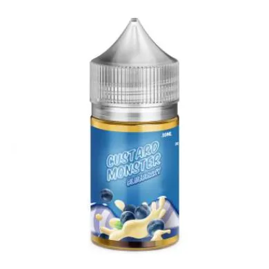 Рідина для електронних сигарет на основі сольового нікотину Custard Monster Salt - Blueberry 48mg 30ml - фото 1