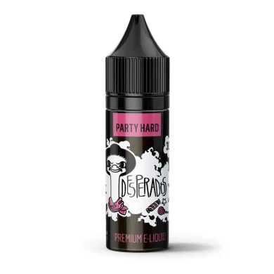 Жидкость для электронных сигарет на основе солевого никотина Desperados Salt - Party Hard 30 mg 15 ml - фото 1