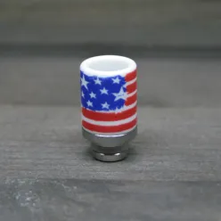 Дріп-тіп Drip Tip - USA Flag ⌀ 510