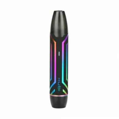 Pod система Hotcig - Kubi Refillable Pod Kit 550mah (Engraved Black Rainbow) - фото 1