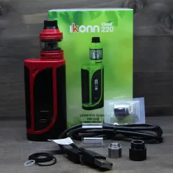 Стартовий набір Eleaf - iKonn 220W TC Mod with ELLO Kit (Червоний/Чорний)