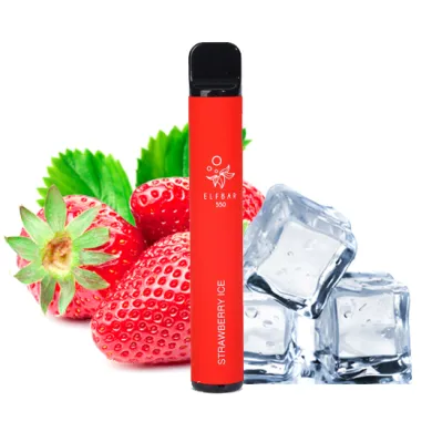Одноразовый под Elf Bar - 800 (Strawberry Ice) 550mAh 50mg - фото 1