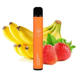Одноразовый под Elf Bar - 800 (Strawberry Banana) 550mAh 50mg