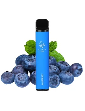 Одноразка Elf Bar - 1500 (Blueberry) 850mAh 50mg
