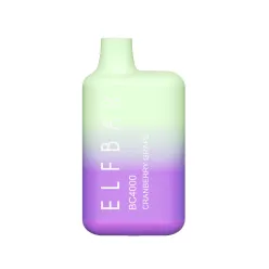 Одрноразка Elf Bar - BC4000 (Cranberry Grape) ⟳⚡ 650mAh 50mg