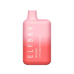 Одноразовый под Elf Bar - BC4000 (Strawberry Mango) ⟳⚡ 650mAh 50mg