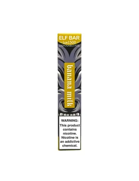 Одноразка Elf Bar - Lux 1500 (Banana Milk) 1500mAh 50mg