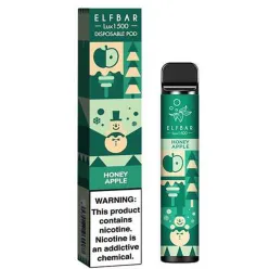 Одноразовый под Elf Bar - Lux 1500 (Honey Apple) 1500mAh 50mg