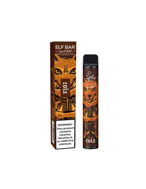 Одноразка Elf Bar - Lux 2000 (Cola) 1200mAh 50mg
