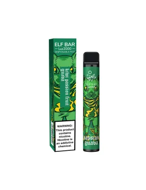 Одноразка Elf Bar - Lux 2000 (Kiwi Passion Fruit Guava) 1200mAh 50mg