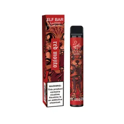 Одноразка Elf Bar - Lux 2000 (Red Mojito) 1200mAh 50mg
