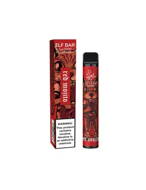 Одноразка Elf Bar - Lux 2000 (Red Mojito) 1200mAh 50mg