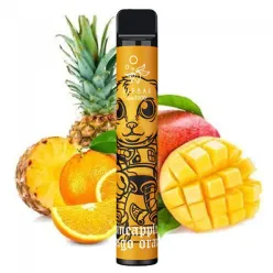 Одноразовый под Elf Bar - Lux 2000 (Pineapple Mango Orange) 1200mAh 50mg