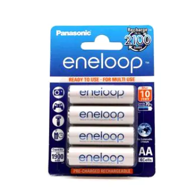 Акумулятор для електронних сигарет Panasonic - Eneloop BK-3MCCE 2000 mAh (4 шт) - фото 1