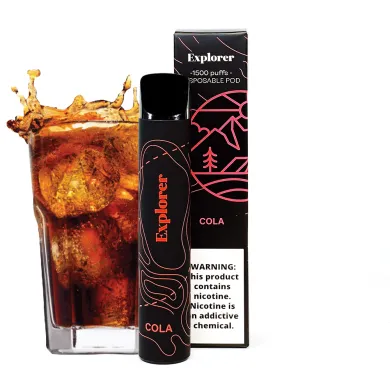 Одноразовая Pod система Explorer 1500 50mg 850mah (Cola) - фото 1