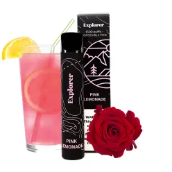 Одноразовая Pod система Explorer 1500 50mg 850mah (Pink Lemonade)