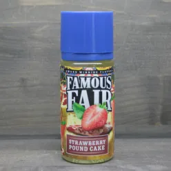Рідина Famous Fair - Strawberry Pound Cake 3mg 100ml