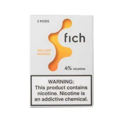 Картридж заправлений Fich Pods - Cartridge Yellow Mango 40 мг 0.8 мл (2 шт)