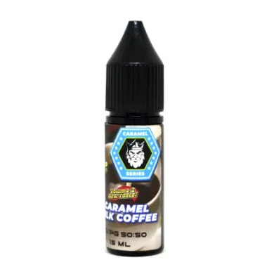 Рідина для електронних сигарет на основі нікотину сольового Flamingo Salt - Caramel Milk Coffee 15 ml 50 mg - фото 1