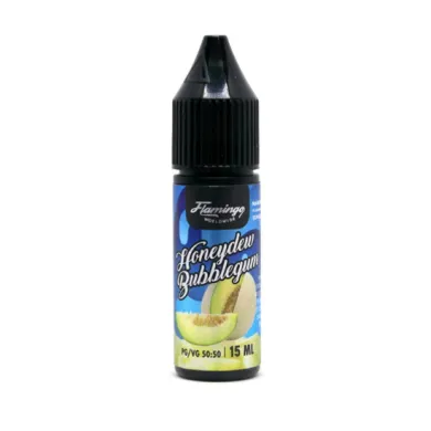 Рідина для електронних сигарет на основі нікотину сольового Flamingo Salt - Honeydew Bubblegum 15 ml 35 mg - фото 1