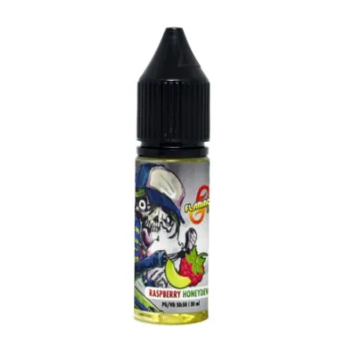 Рідина для електронних сигарет на основі нікотину сольового Flamingo Salt - Vape Bro Raspberry Honeydew 15 ml 35 mg - фото 1