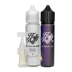 Набір для самозамісу Fluffy Puff - Blueberry Jam 60ml 3mg