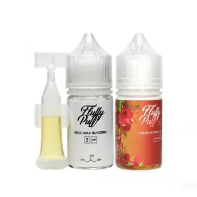 Набір для самозамісу Fluffy Puff - Cherry Tobacco 30ml 50mg - фото 1