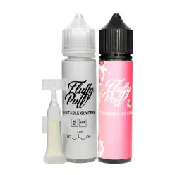 Набір Fluffy Puff - Strawberry Ice Cream 3 mg 60 ml