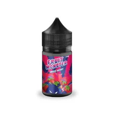Рідина для електронних сигарет на основі сольового нікотину Fruit Monster Salt - Mixed Berry 48mg 30ml - фото 1