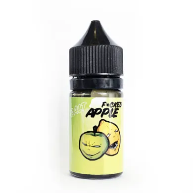 Рідина для електронних сигарет на основі сольового нікотину Fvcked Lab Salt - Apple 30 ml 25 mg - фото 1