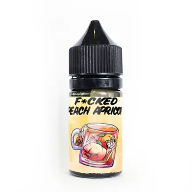 Жидкость для электронных сигарет на основе солевого никотина Fvcked Lab Salt - Peach Apricot Tea 30 ml 50 mg - фото 1