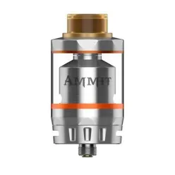 Бак для вейпу Geek Vape - Ammit Dual Coil RTA Ø25 (Сріблястий)