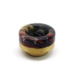 Дріп-тіп Asmodus - Bubba Comb Hybrid Drip Tip Gold ⌀ 810