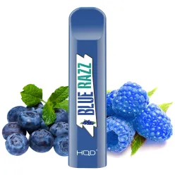 Одноразова система HQD Cuvie Disposable Pod Device 50 мг (Blue Razz)