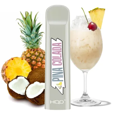 Одноразовая Pod система HQD Cuvie Disposable Pod Device 50 мг (Pina Colada) - фото 1