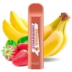 Одноразовая Pod система HQD Cuvie Disposable Pod Device 50 мг (Strawberry Banana)