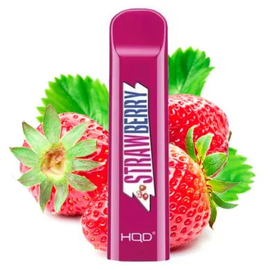 Одноразова Pod система HQD Cuvie Disposable Pod Device 50 мг (Strawberry) - фото 1