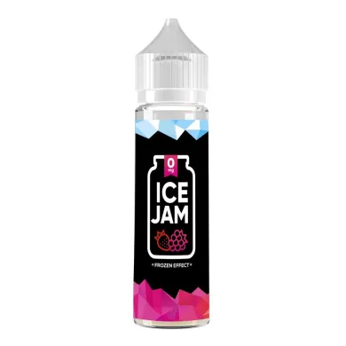 Рідина для електронних сигарет Ice Jam - Raspberry Strawberry 0 mg 60 ml - фото 1
